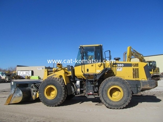 Original WA380 Komtasu Used KOMATSU WA380 Wheel Loader Good Condition