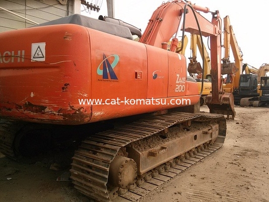 Used HITACHI Excavator Used HITACHI ZX200 Excavator